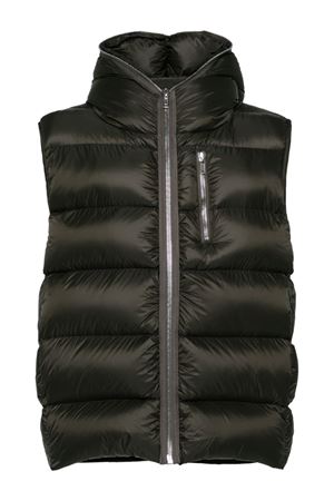Gilet imbottito Sealed verde RICK OWENS | RU02D6746NPD475